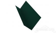 Планка примыкания 90х140, Полиэстер RAL 6005 зеленый мох, толщина 0,45