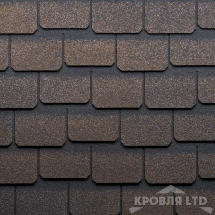 Гибкая черепица Шинглас серия Ультра  коллекция Фристайл цвет Гранит