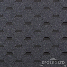 Гибкая черепица Шинглас серия Ультра коллекция Самба цвет Шунгит