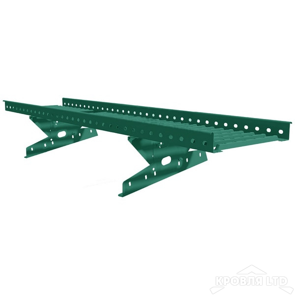 Кровельный мостик Borge, Полиэстер RAL 6005 зеленый мох, 3м