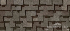 Гибкая черепица Certain Teed коллекция Presidential Shake TL цвет Country Gray