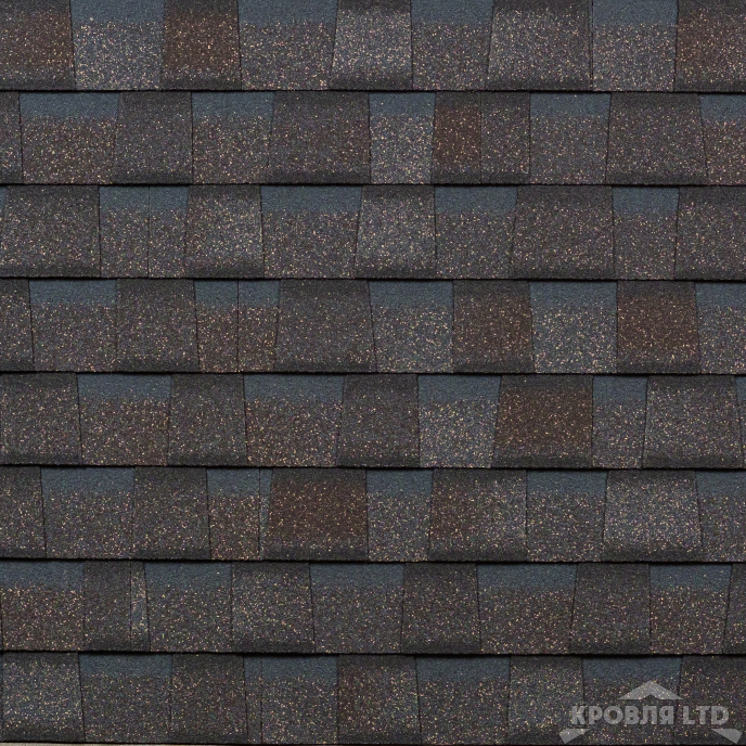 Гибкая черепица Шинглас  коллекция Кантри цвет Умбра