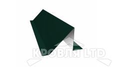 Планка снегозадержания, Полиэстер RAL 6005 зеленый мох, толщина 0,45