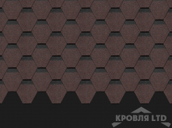 Гибкая черепица Дёке серия PREMIUM коллекция Шеффилд цвет Корица