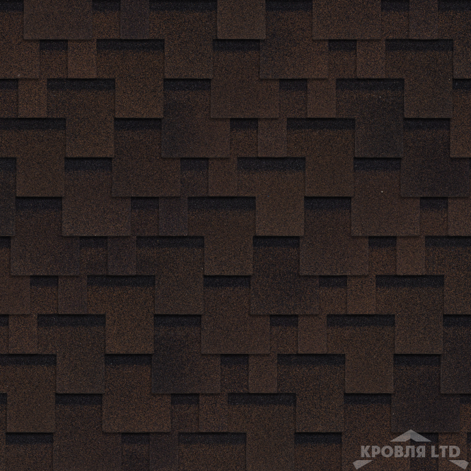 Гибкая черепица Шинглас серия Оптима коллекция Аккорд цвет Красный