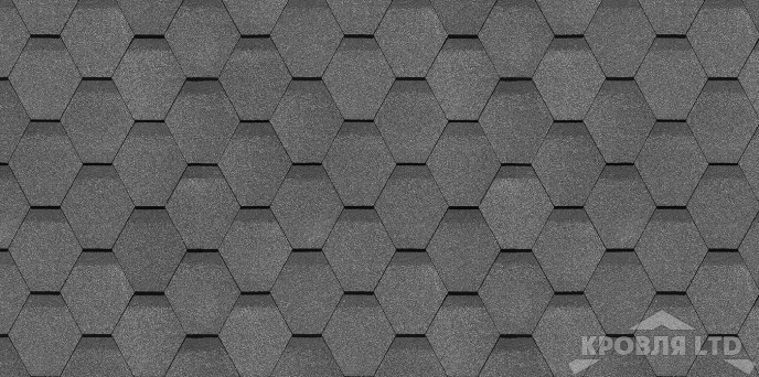 Гибкая черепица Дёке серия COMFORT коллекция Стамбул цвет Титан