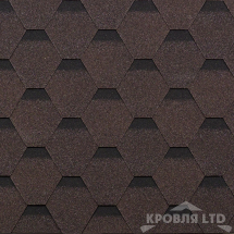 Гибкая черепица Шинглас серия Классик коллекция Кадриль цвет Финик