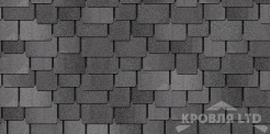 Гибкая черепица Дёке серия LUX коллекция САППОРО цвет Фладен