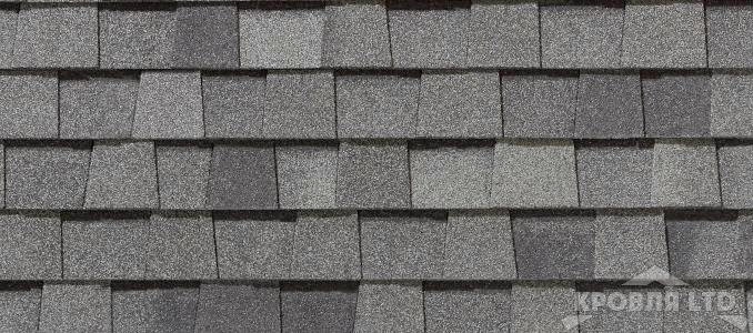 Гибкая черепица Certain Teed коллекция Landmark цвет Granite Gray