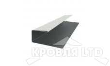 J-Профиль, Полиэстер RAL 9003 сигнальный белый, толщина 0,45