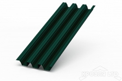 Профнастил H114, Полиэстер RAL 6005 зеленый мох, толщина 0,9