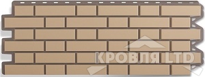 Фасадная панель Альта-Профиль Кирпич желтый