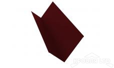 Планка примыкания 90х140, Полиэстер RAL 3005 красное вино, толщина 0,45