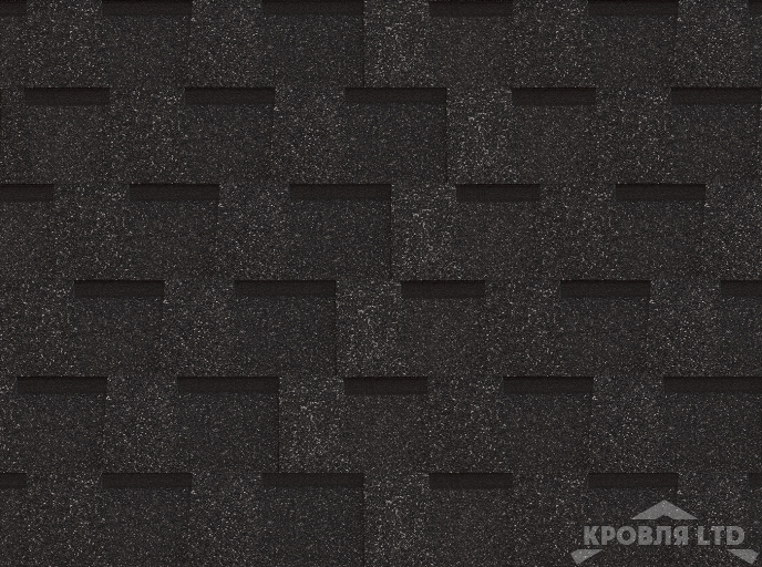 Гибкая ламинированная черепица Дёке серия ORIGINAL  Коллекция DRAGON цвет Асфальт